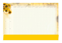 Kalendarz planer z listwą B3 Słoneczniki Michalczyk i Prokop